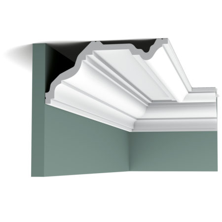 Карниз Orac Decor из Полиуретана C332 NOBLESSE д 2000 x в 114 x ш 230